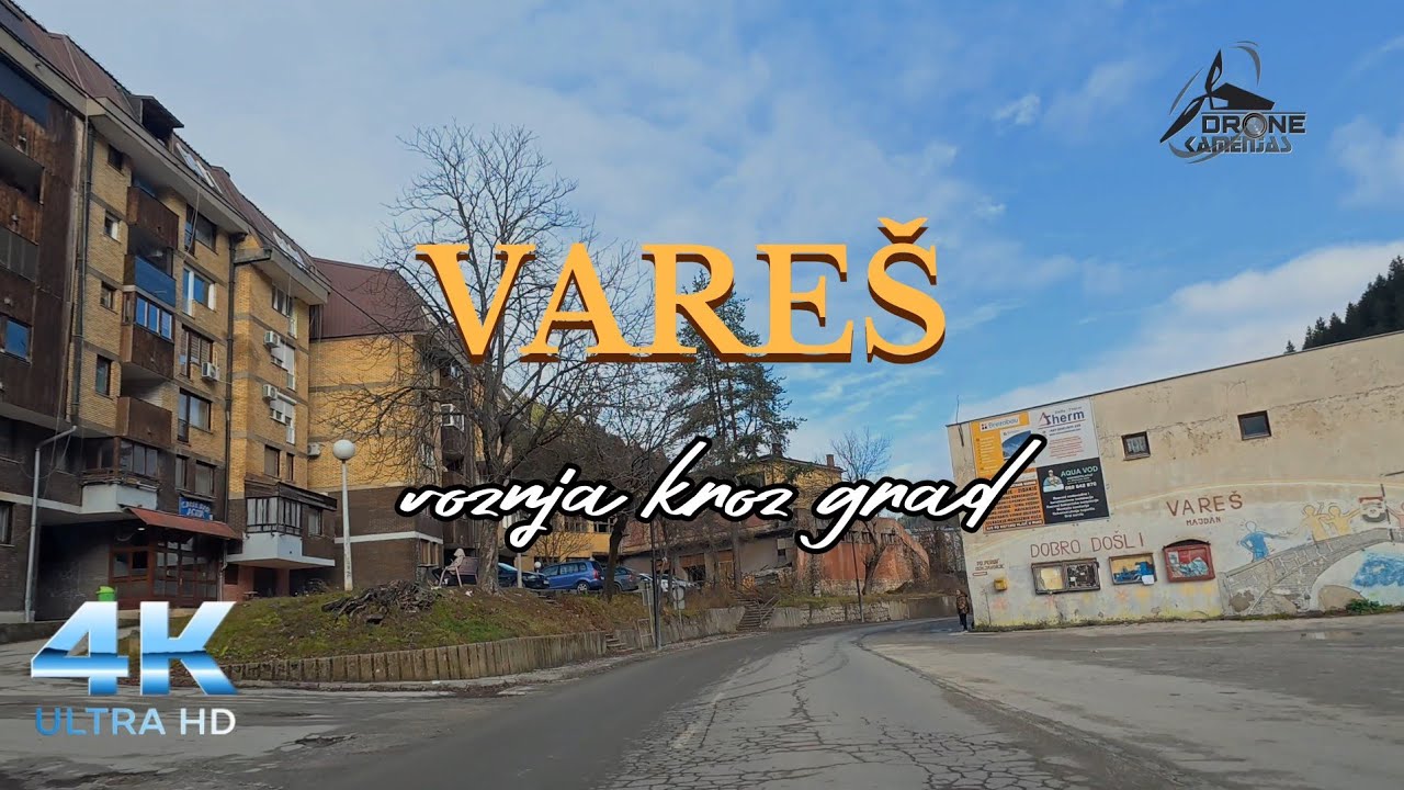 VARE&Scaron; - NOV. 2025. Vožnja od Majdana #dronephotography #dronekamenjas 4K 