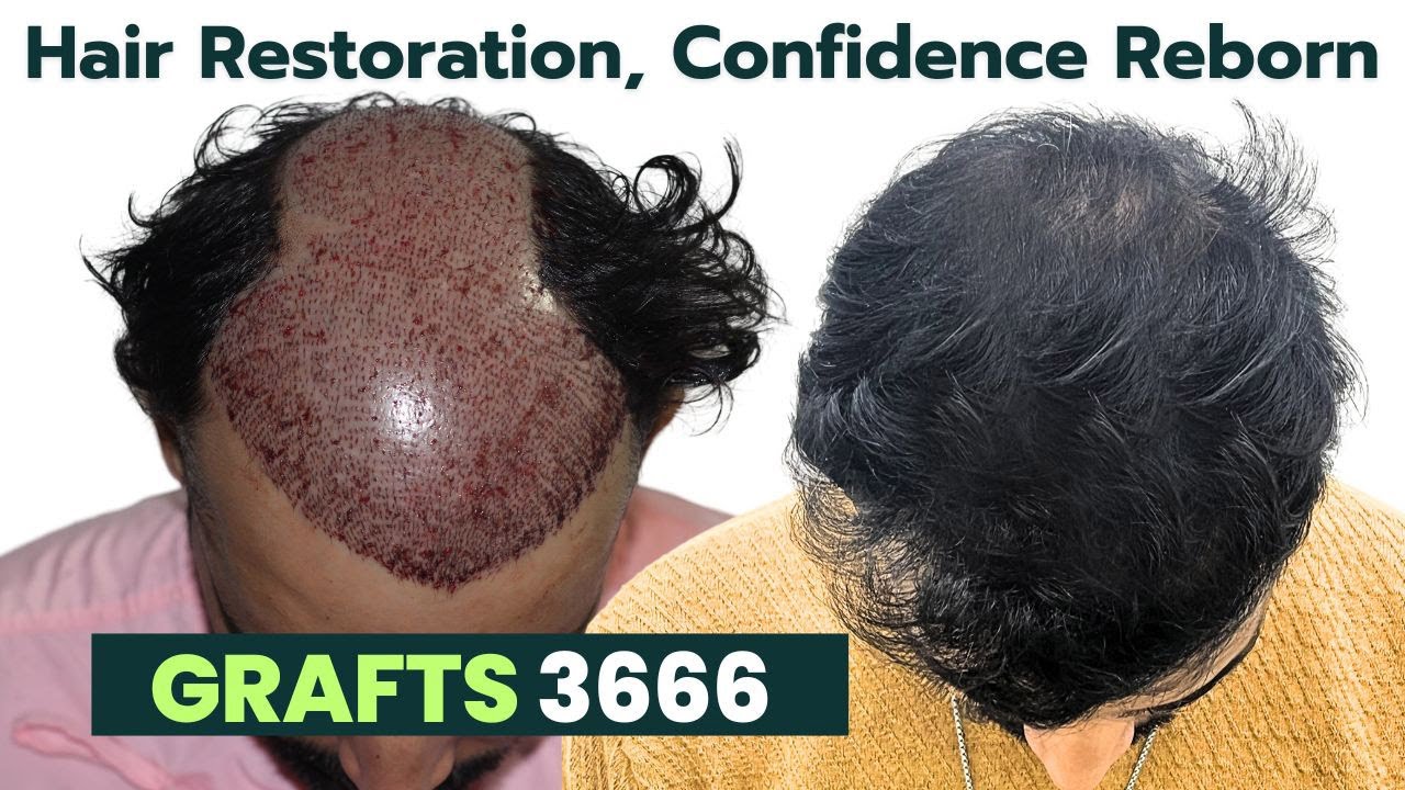 5000 Grafts Hair Transplant in One Day | 8 Month Result & Testimonial | FUT+FUE+BHT by Dr. Suneet
