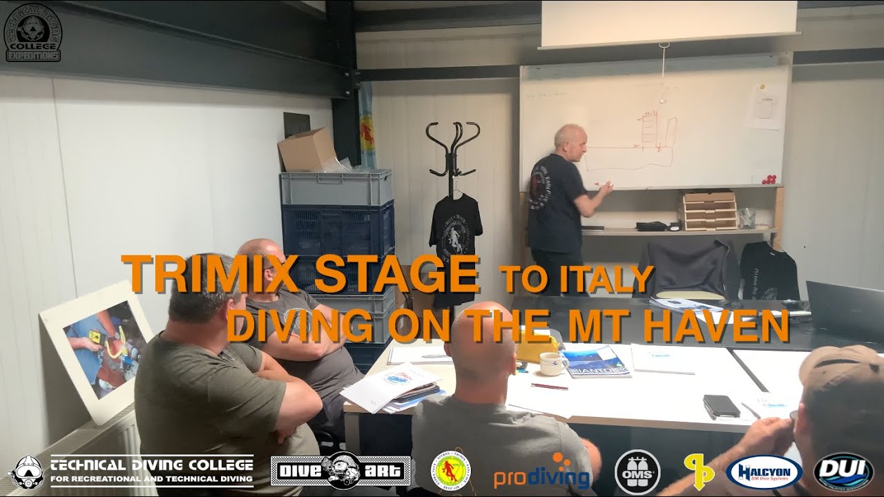 Trimix Dive on the Amoco Milford Haven