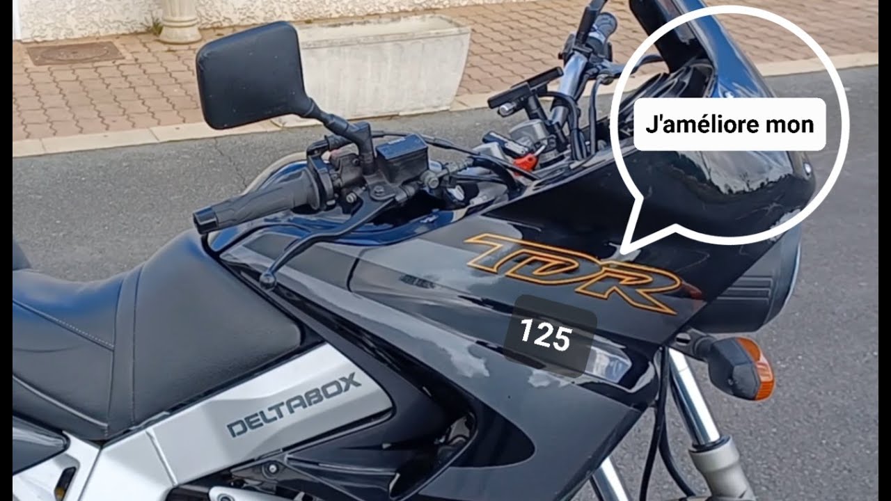 Je bichonne mon 125 TDR
