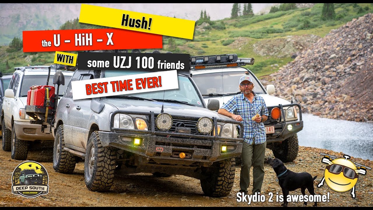 Overlanding in Colorado San Juan Area with our Toyota landcruisers and Lexus LX470. UZJ100 !