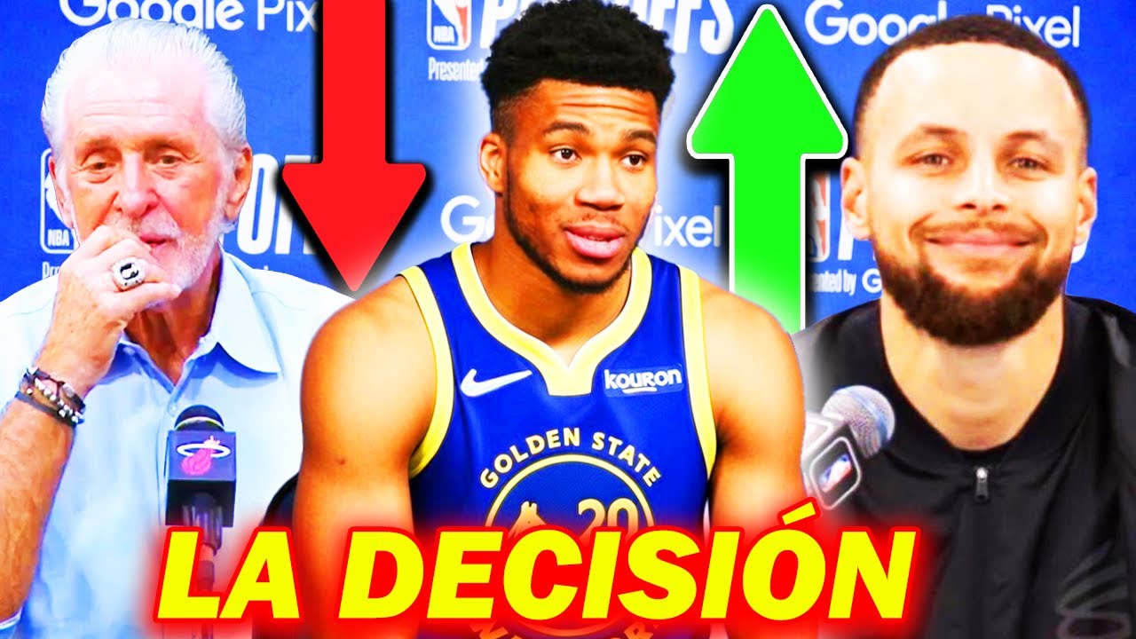 LA DECISIÓN DE GIANNIS ANTETOKOUNMPO Y BUCKS