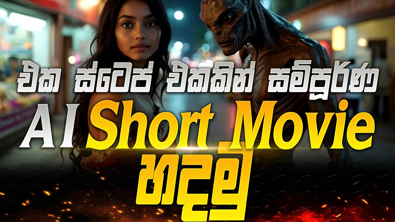 එකපාර සම්පූර්ණ AI Movie එකක් හදන විදිය