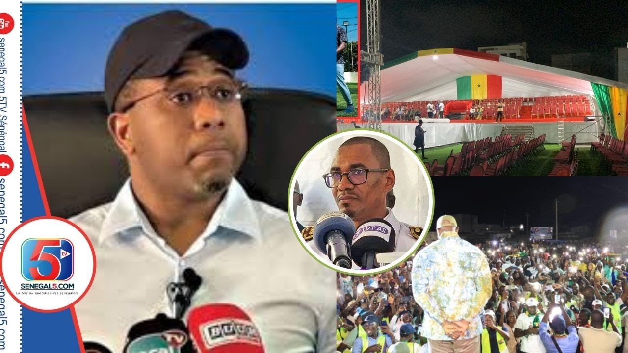 Derni&egrave;re Minute: Bougane et Cie D&eacute;chirent la D&eacute;cision Pr&eacute;fectorale et Maintient Leur Rassemblement&hellip;