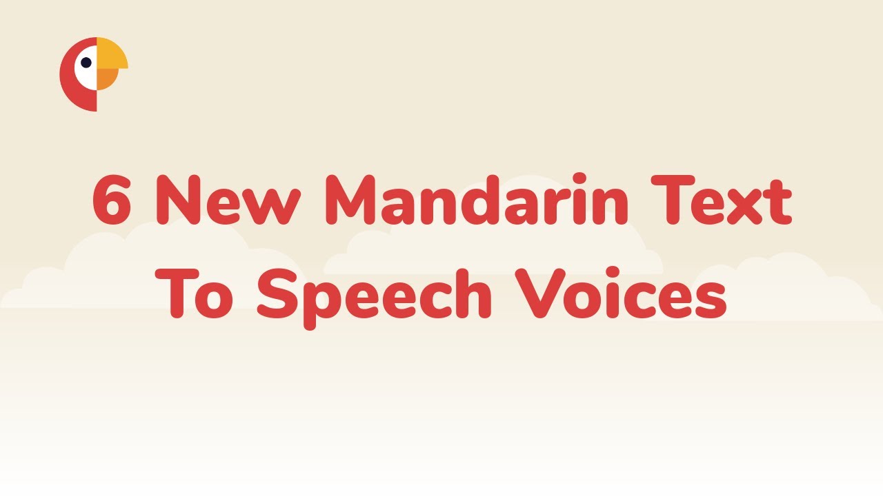 Six New Mandarin Voices: Make Mandarin Chinese Voiceovers Easily Using Realistic Text To Speech