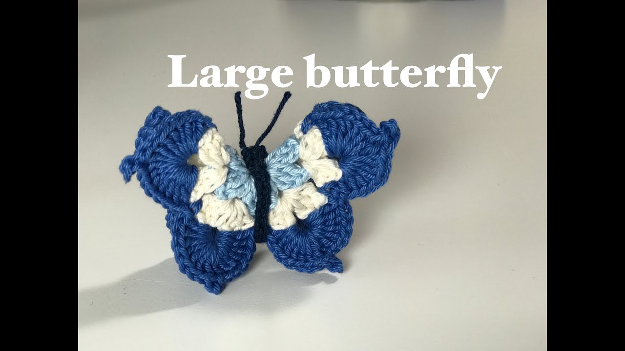 Ophelia Talks about Crocheting a Large Butterfly