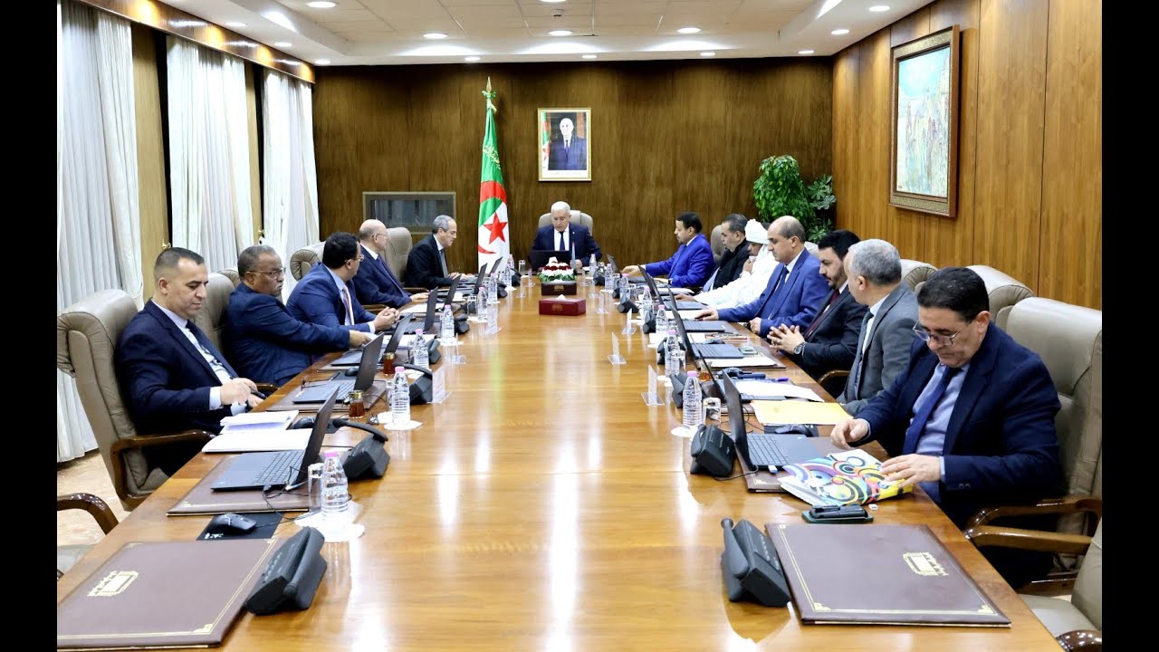 ئيس المجلس الشعبي الوطني، السيد إبراهيم بوغالي، يترأس اجتماعا لمكتب المجلس