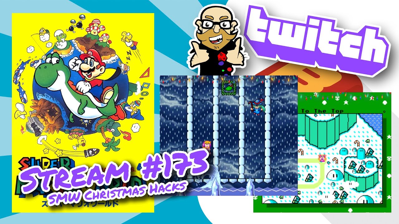 Stream 173: Super Mario World Christmas hacks part 2