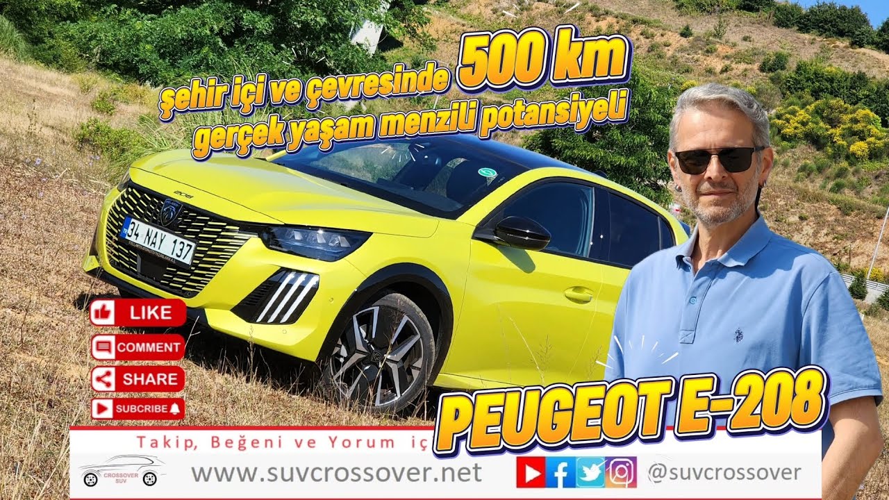 Peugeot e-208, tamamen elektrikli şehirli