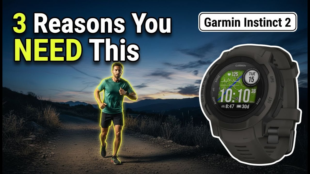 3 Reasons Why You NEED To Try This Garmin Instinct 2 | Review