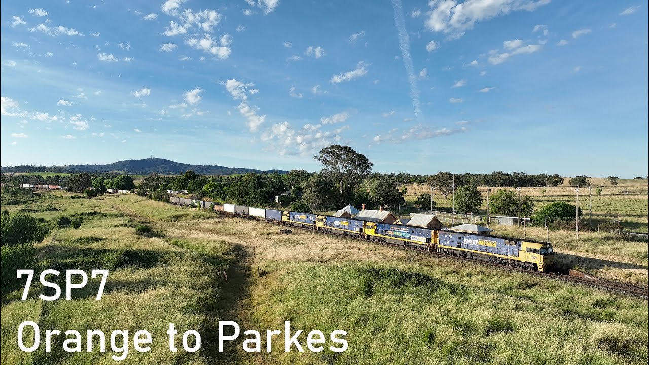 Pacific National, 7SP7, Orange to Parkes