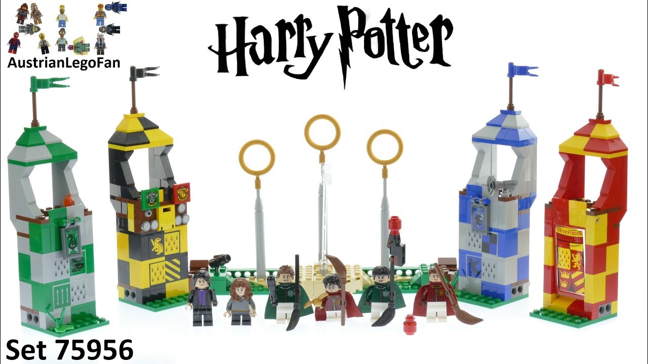 Lego Harry Potter 75956 Quidditch Match - Lego Speed Build Review