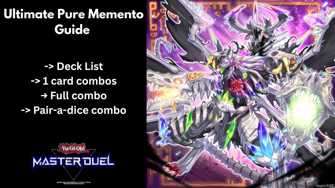 Ultimate Memento Guide: Deck List + 1 Card Combos + Pair-a-Dice Smasher line & More!