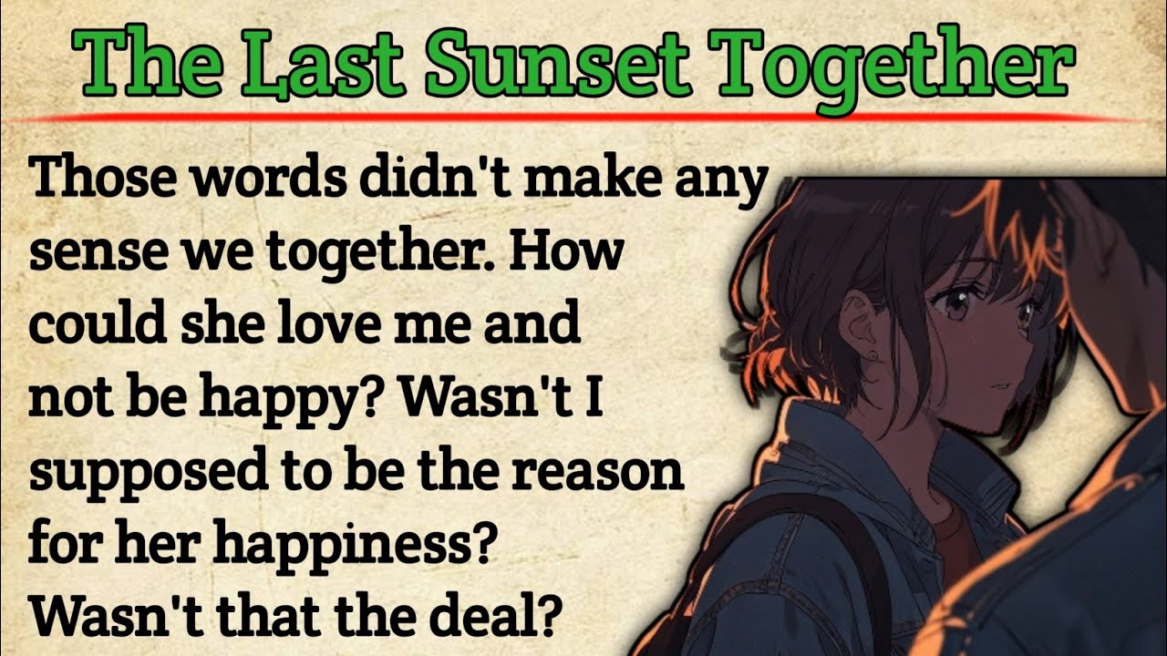 The Last Sunset Together || learn English with Stories | Level 3 English | Rewirs Storie