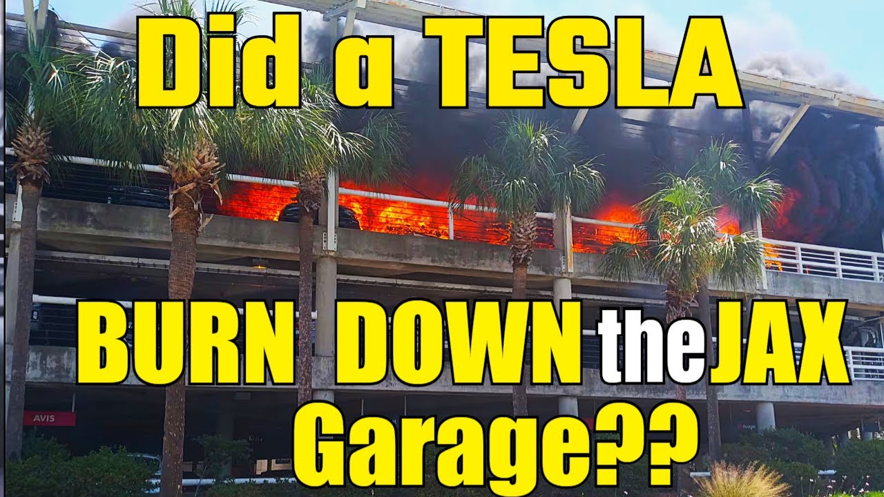 What CAR burned down the JAX airport GARAGE??? Let's investigate!