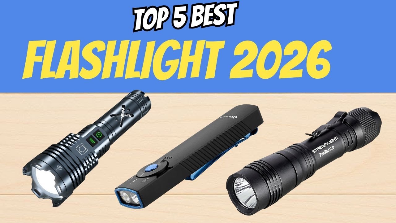 Best Flashlights for Outdoor, Camping & Everyday Carry 2026