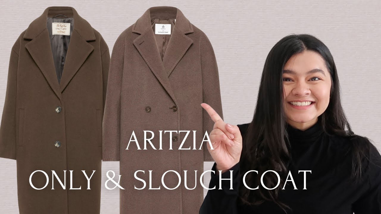 Aritzia Wool Coat Review  | Comparing Only Coat & Slouch Coat | Mitanshii