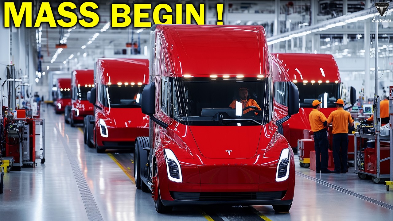 It Happened! Elon Musk LEAKED Tesla Semi 2026 New Update, Shocking Mass Production !