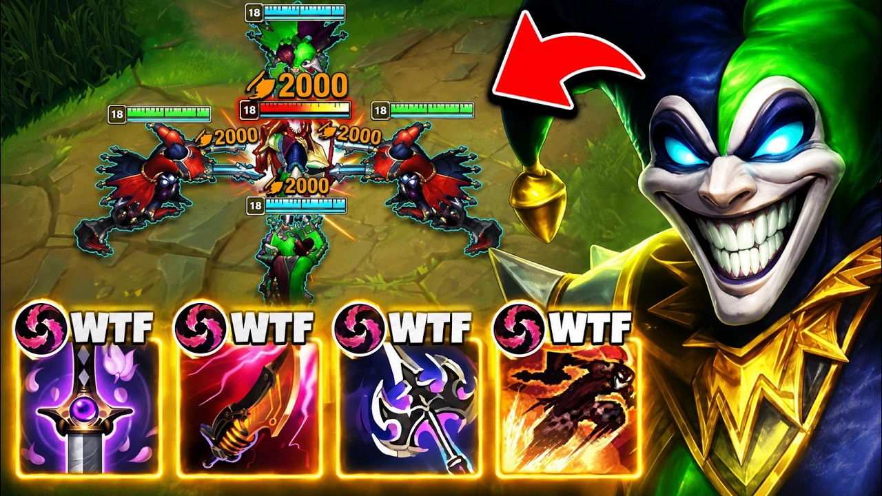 THIS LETHALITY AD SHACO BUILD IS ACTUALLY SO BUSTED! (AD SHACO IS BACK)