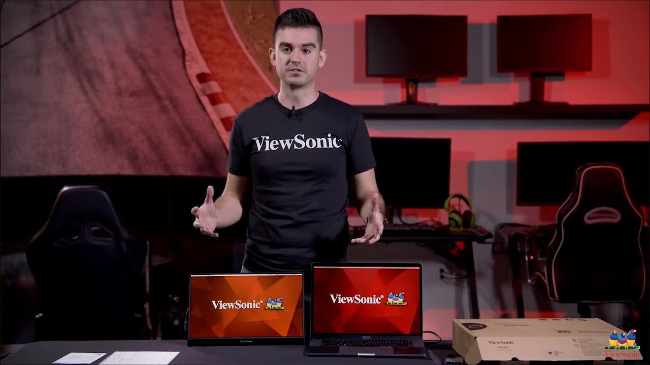 Unboxing the VG1655 Portable Monitor