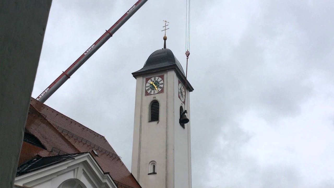 Pfarrkirche Rott am Inn Ausbau der Kirchenglocken am 20. Mai 2015