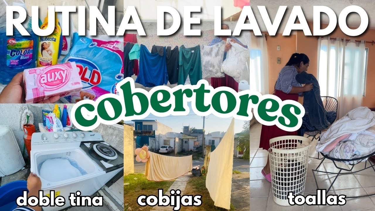 LAVANDO COBERTORES en una LAVADORA DE 2 TINAS |Acros 19 kilos ¿VALE LA PENA COMPRARLA ? 
