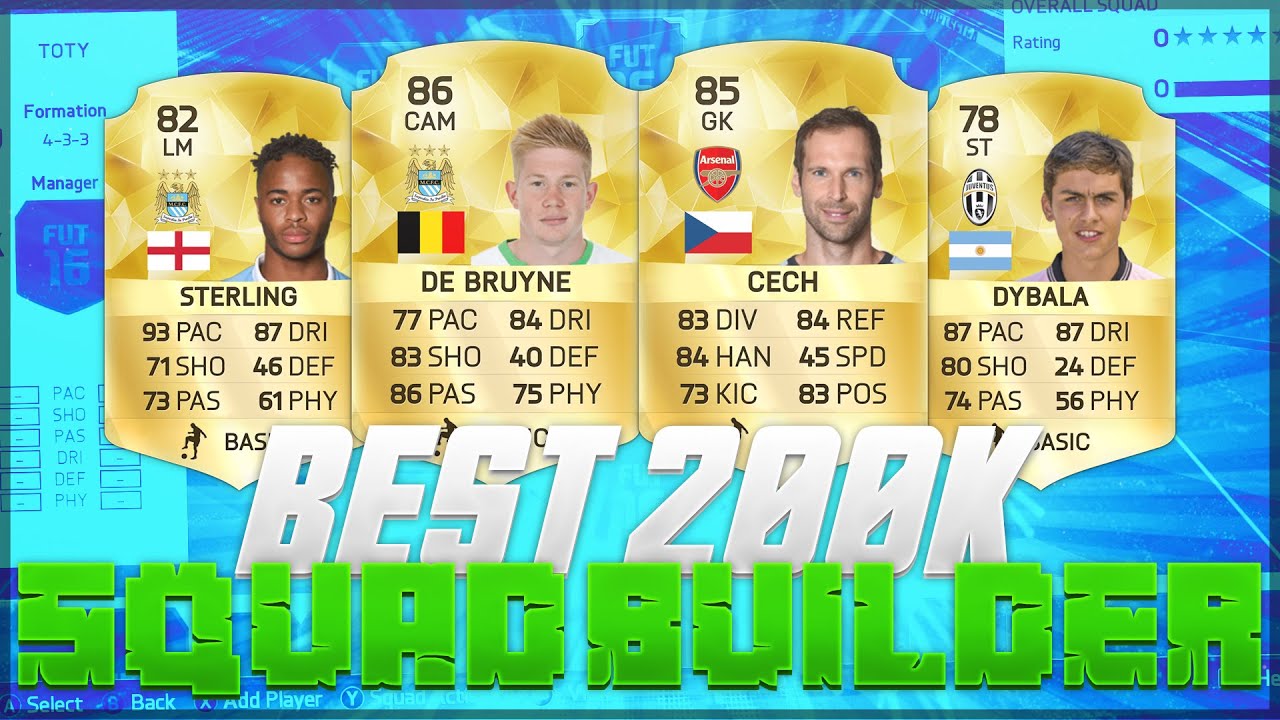 BEST 200k Squad Builder!