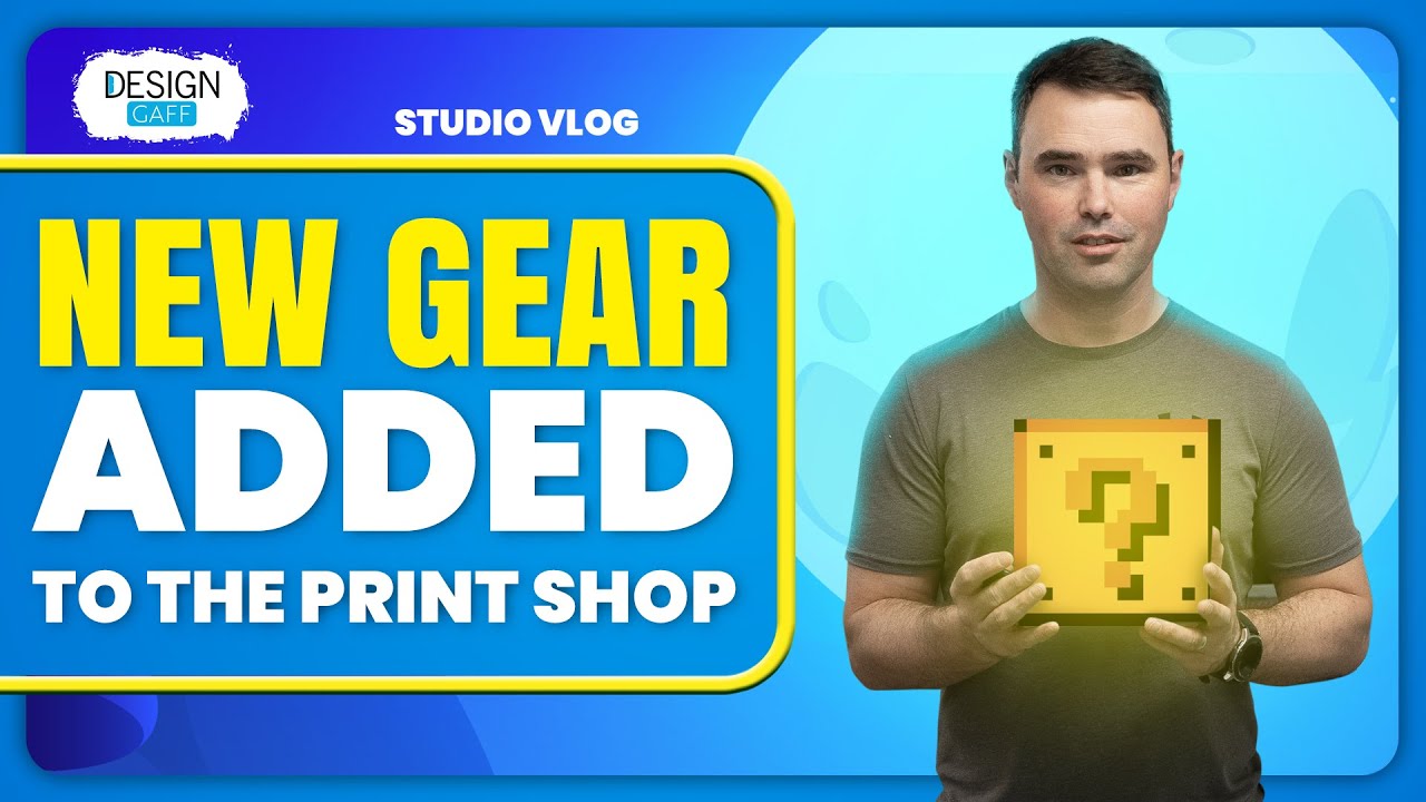 New Gear Added to the Print Shop