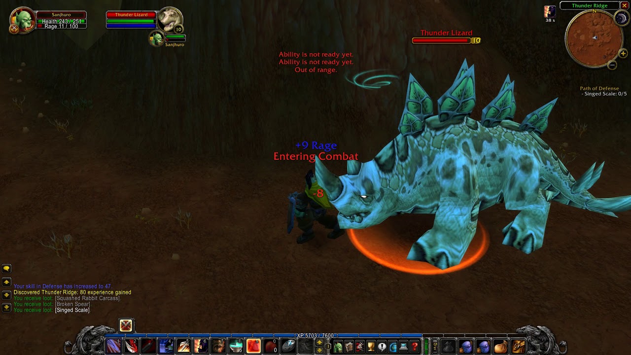 World of Warcraft: Warrior: Path of Defense