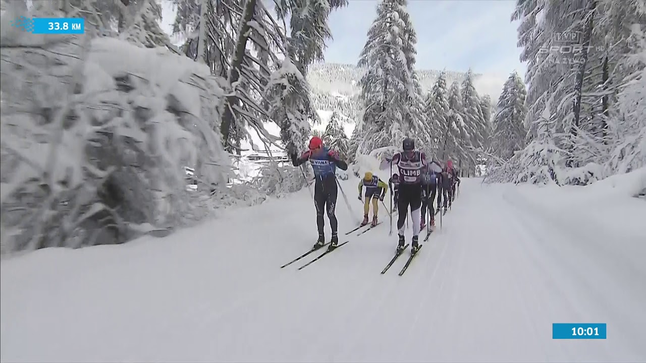 VISMA SKI CLASSICS - 2021.01.24 - TOBLACH KORTINA - 38 KM MĘŻCZYZN - cz 1 - HD