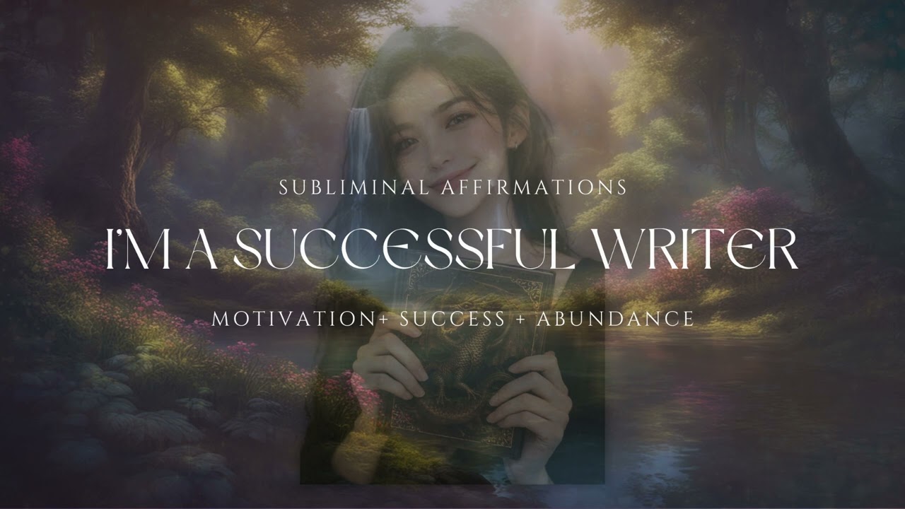 BECOME A SUCCESSFUL WRITER ✍️ | Powerful Subliminal for Writers | Motivation + Success + Abundance