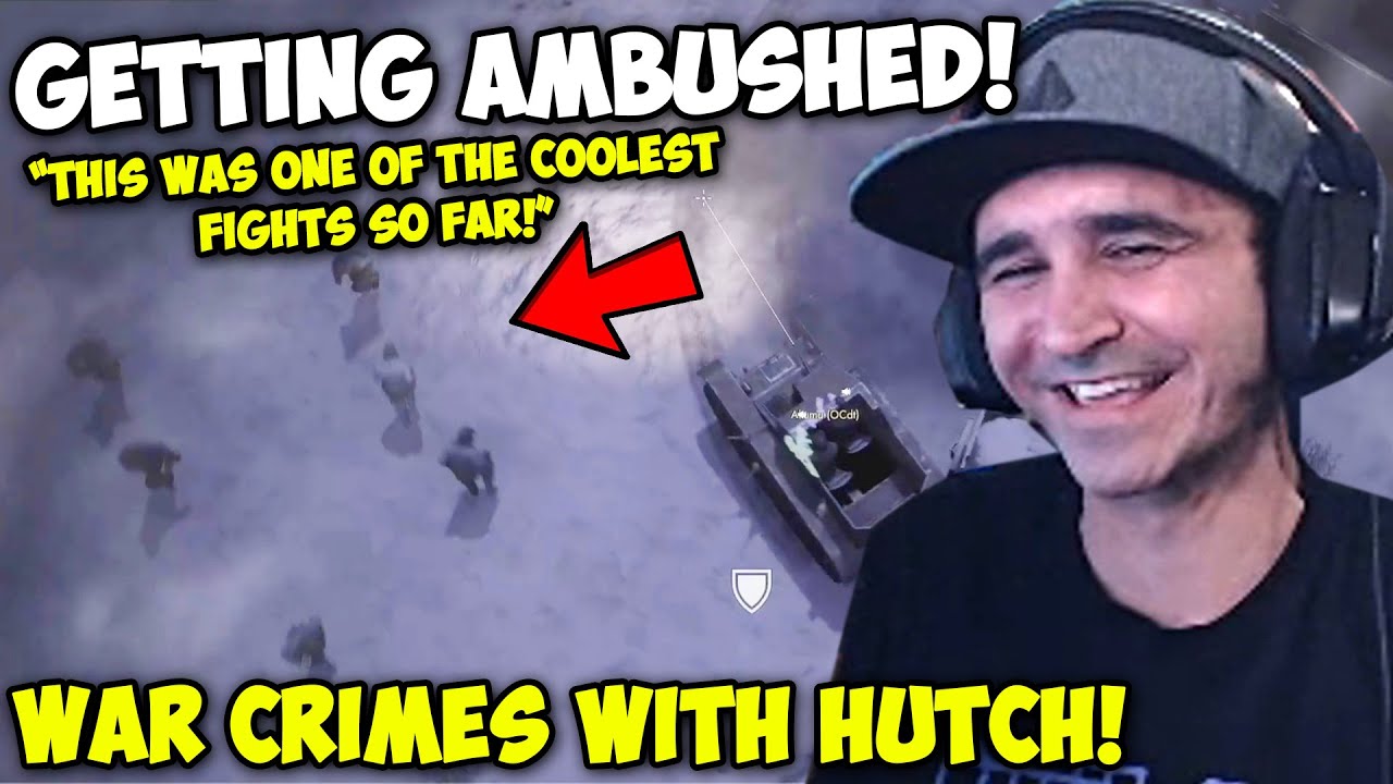 Summit1g & Hutch COMMIT WAR CRIMES & Get AMBUSHED By The Enemies In Foxhole RP