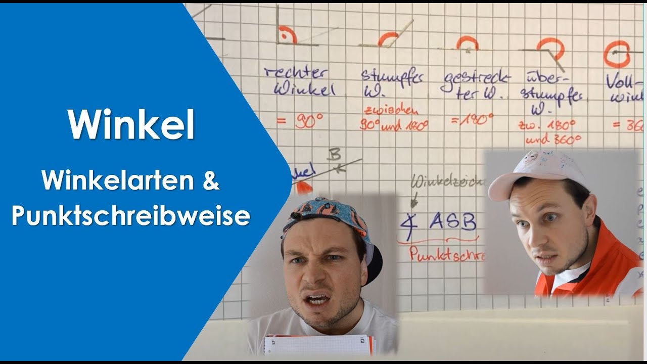 M5 Winkel - Arten & Punktschreibweise
