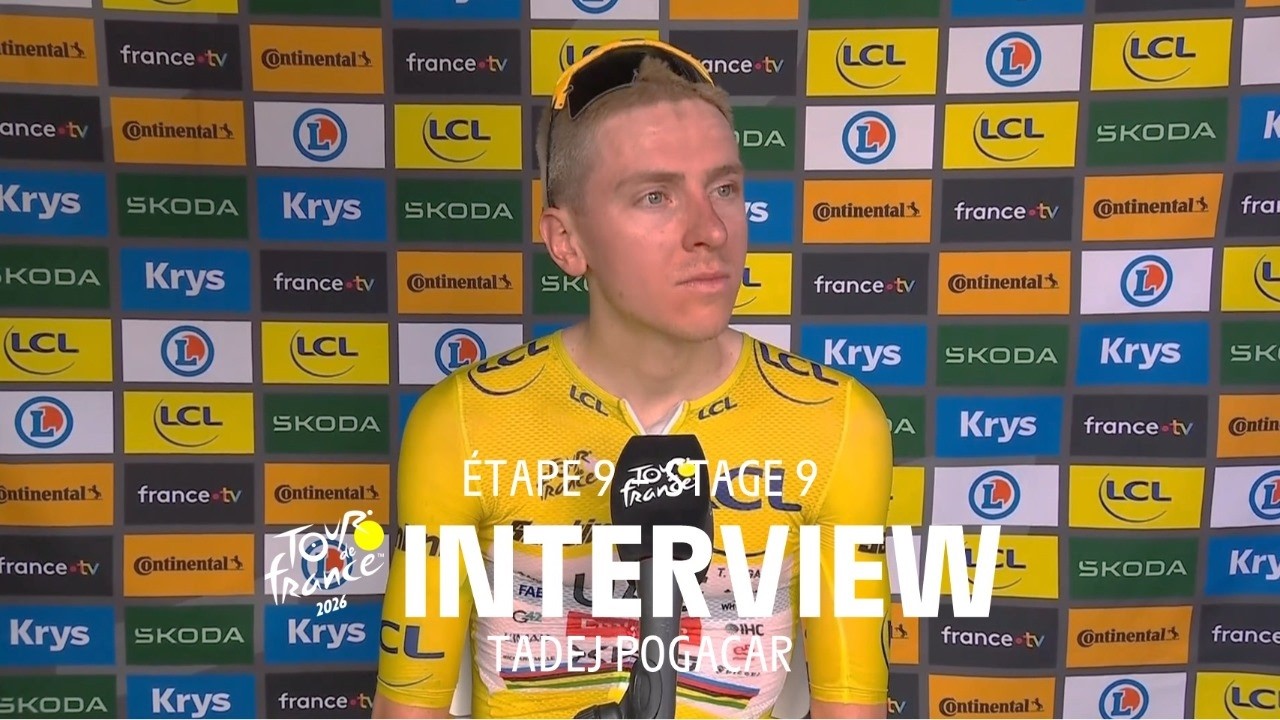 Tour de France 2026 - Stage 9 Post-race interview