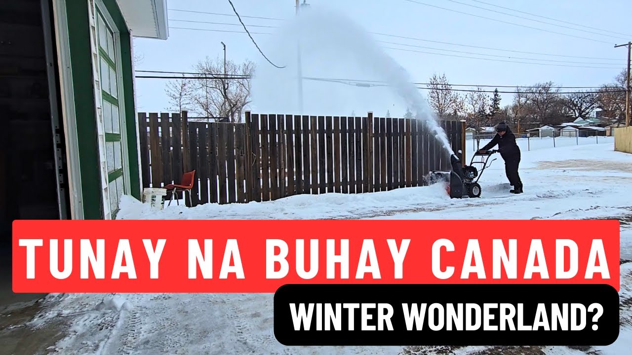 TUNAY NA BUHAY CANADA | WINTER WONDERLAND? | BUHAY CANADA AT BUHAY SASKATCHEWAN | RHOD'S CHANNEL