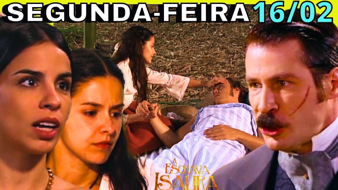 🔴 A ESCRAVA ISAURA CAPITULO DE HOJE  SEGUNDA FEIRA 13 FEVEREIRO