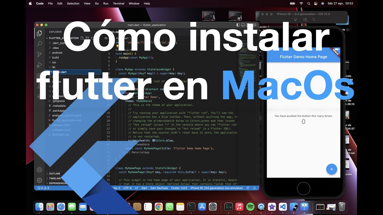 [Tutorial] Cómo instalar Flutter en MacOS 🤔