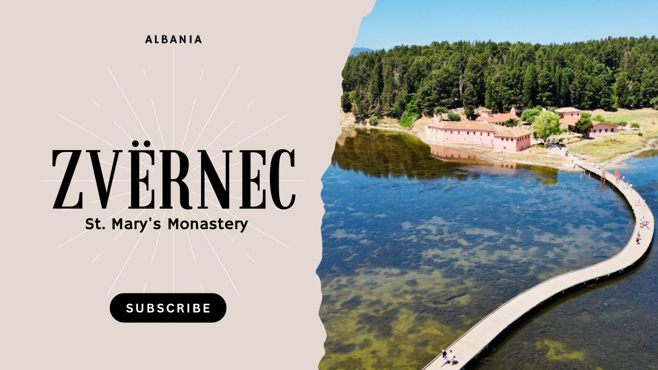 Zvërnec St. Mary's Monastery Narta Lagoon Albania 🇦🇱 DJI