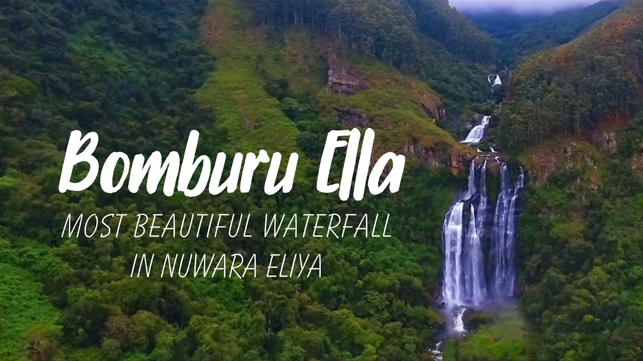 Most Beautiful Waterfall in Nuwara Eliya | Bomburu Ella | TRIP PISSO