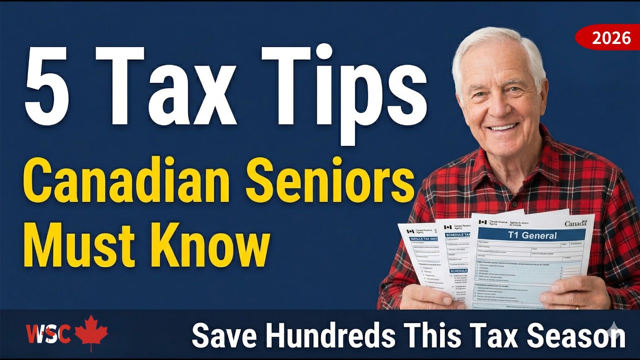 5 Tax Tips Every Canadian Senior Must Know (2026)