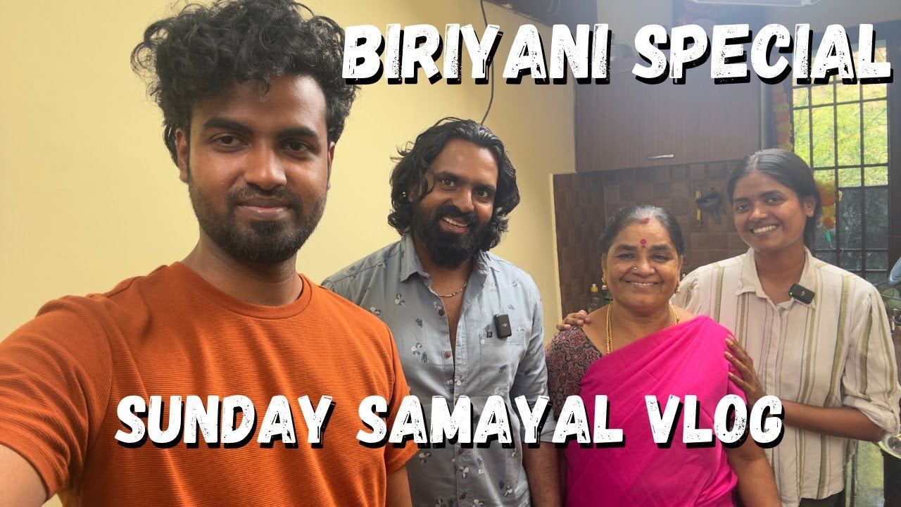 Biriyani Special | Sunday Samayal Ft. @sowbisamayal @gowtisowbi