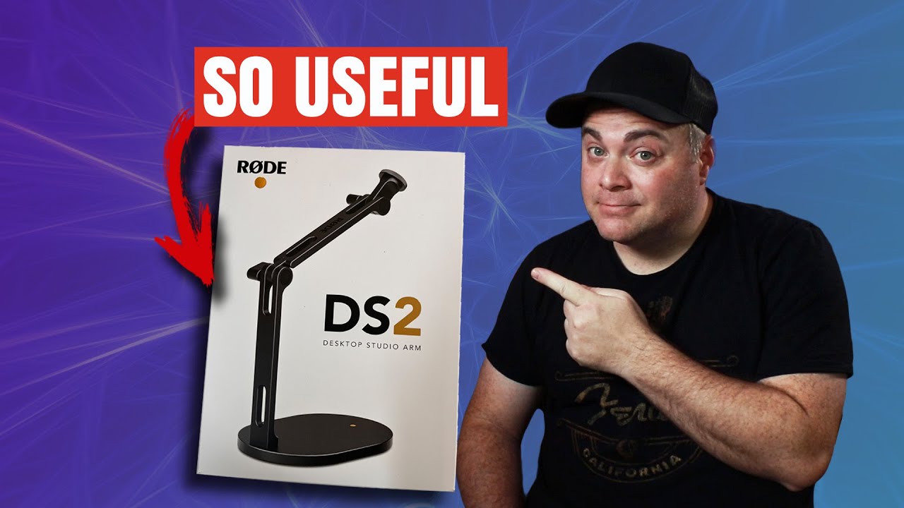 Rode DS2: Perfect Mic Stand for Musicians, Podcasters, & YouTubers
