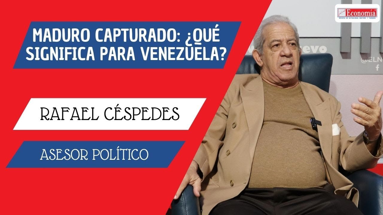 Captura de Maduro: Rafael Céspedes analiza el futuro del chavismo y Venezuela