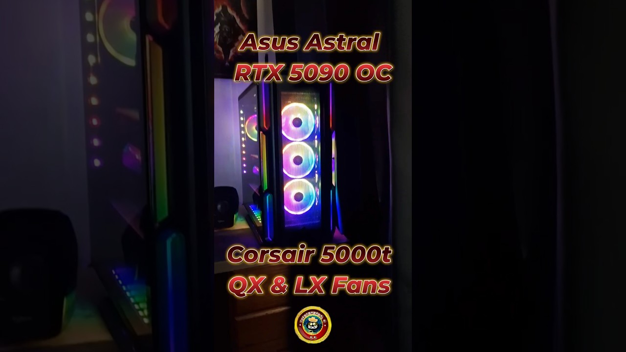 ASUS ASTRAL BLACK RTX 5090 OC CORSAIR 5000T BLACK