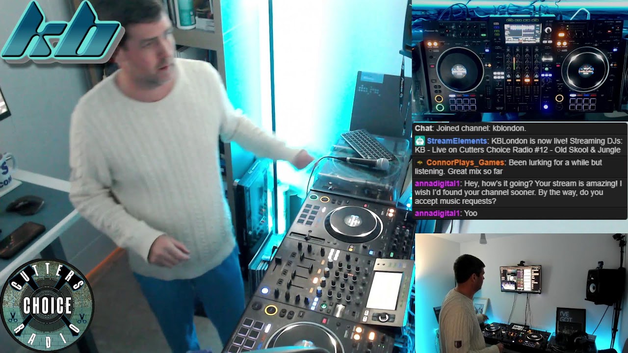 KB -  Live on Cutters Choice Radio #12 - Old Skool & Jungle