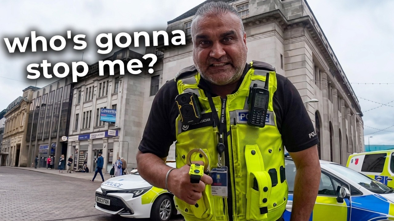 UK Police Confrontation Caught on Camera | Auditor Challenges Officer at Protest