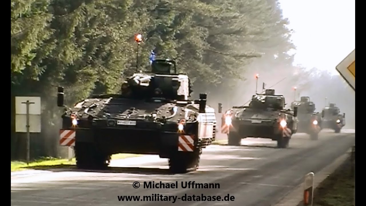 2016 - Bundeswehr Panzertruppenschule mit Sch&uuml;tzenpanzer Puma