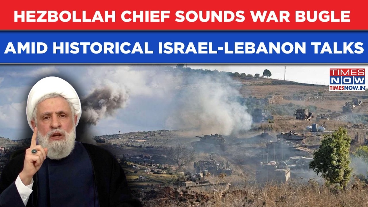 Hezbollah Chief Sounds War Bugle, Torpedoes Historic Lebanon-Israel Talks| Qassem Rejects Peace
