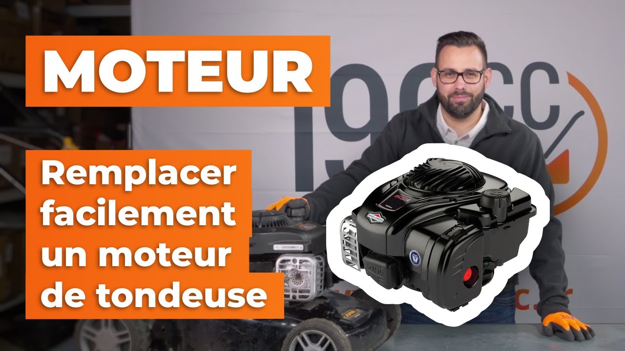 Moteur - Remplacement d'un moteur de tondeuse