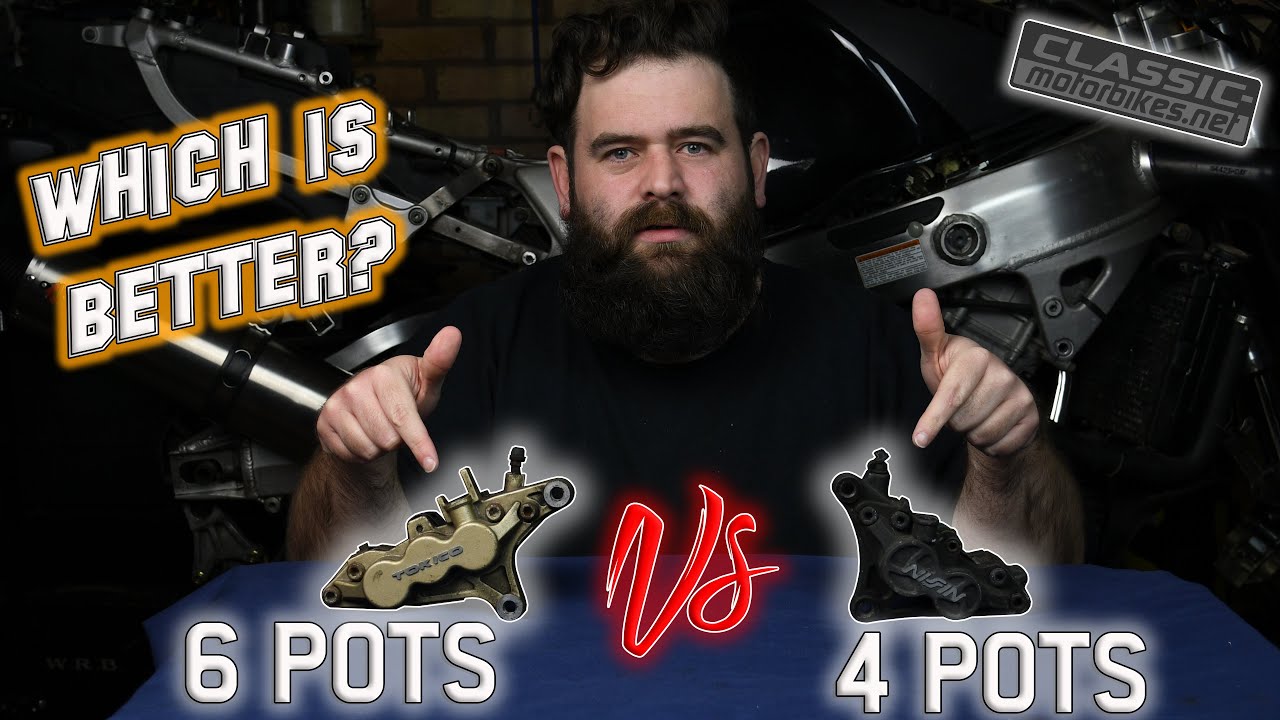 6 pots Tokico vs 4 pot Nissin Brake calipers, which is best?